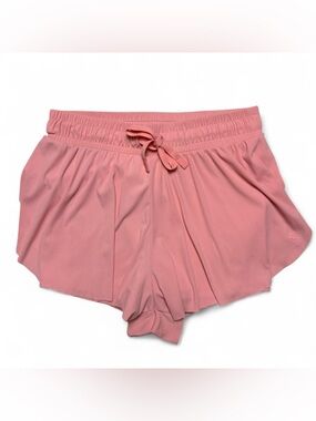 Joy Lab Pink Double Layer Flowy Athletic Shorts Womens Size Small